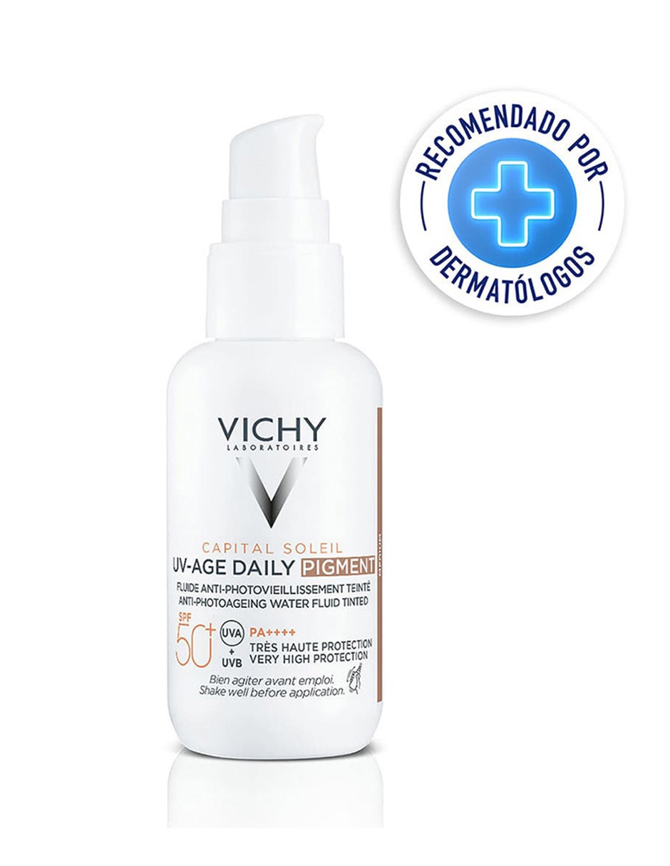 Bloqueador solar FPS 50 UV-AGE Daily Pigment Capital Soleil 40 ml 13