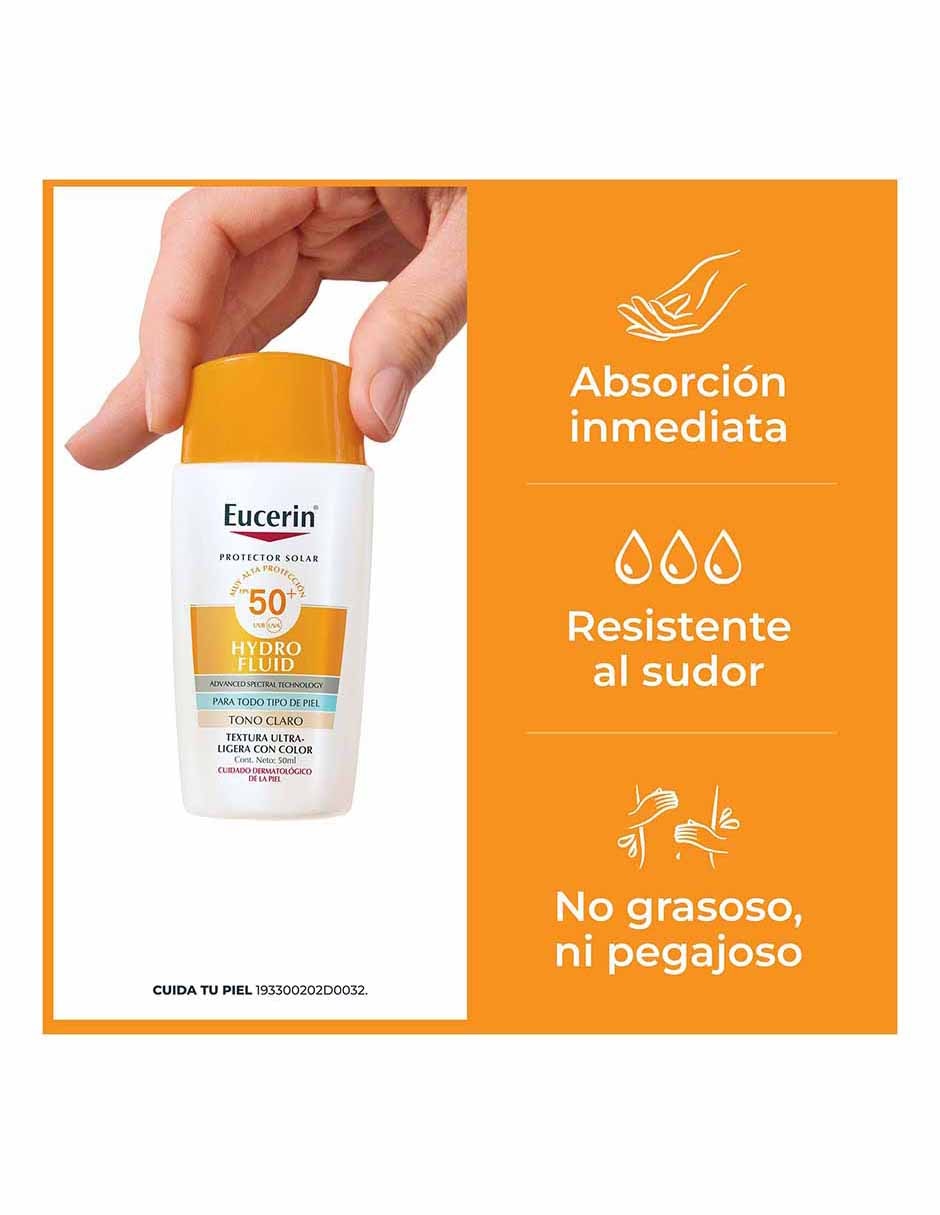 Tratamiento facial Hydrofluid Sun para eliminar el brillo 14