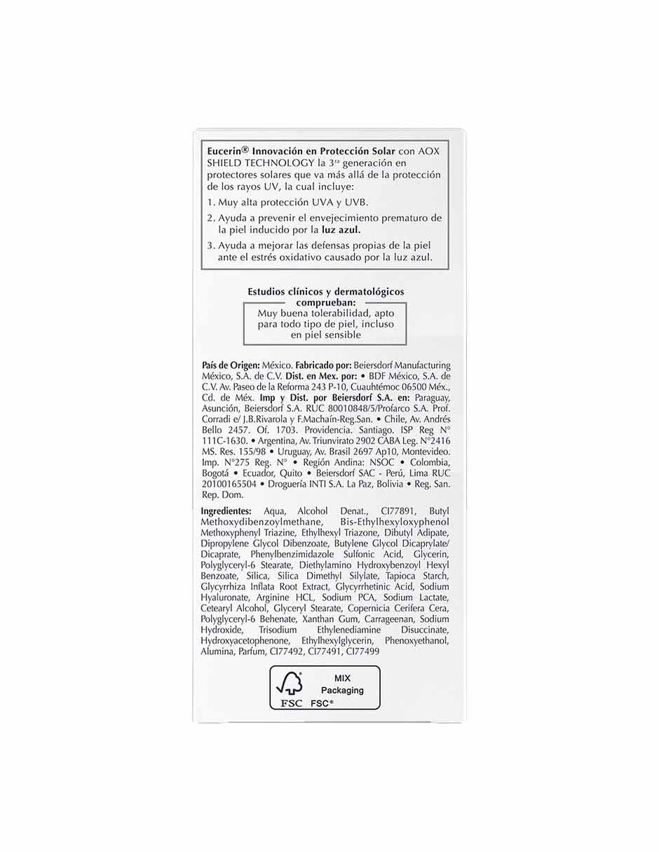 Tratamiento facial Hydrofluid Sun para eliminar el brillo 19