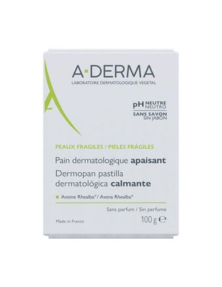 Jabón Dermopan barra dermatológica para calmar la piel 1