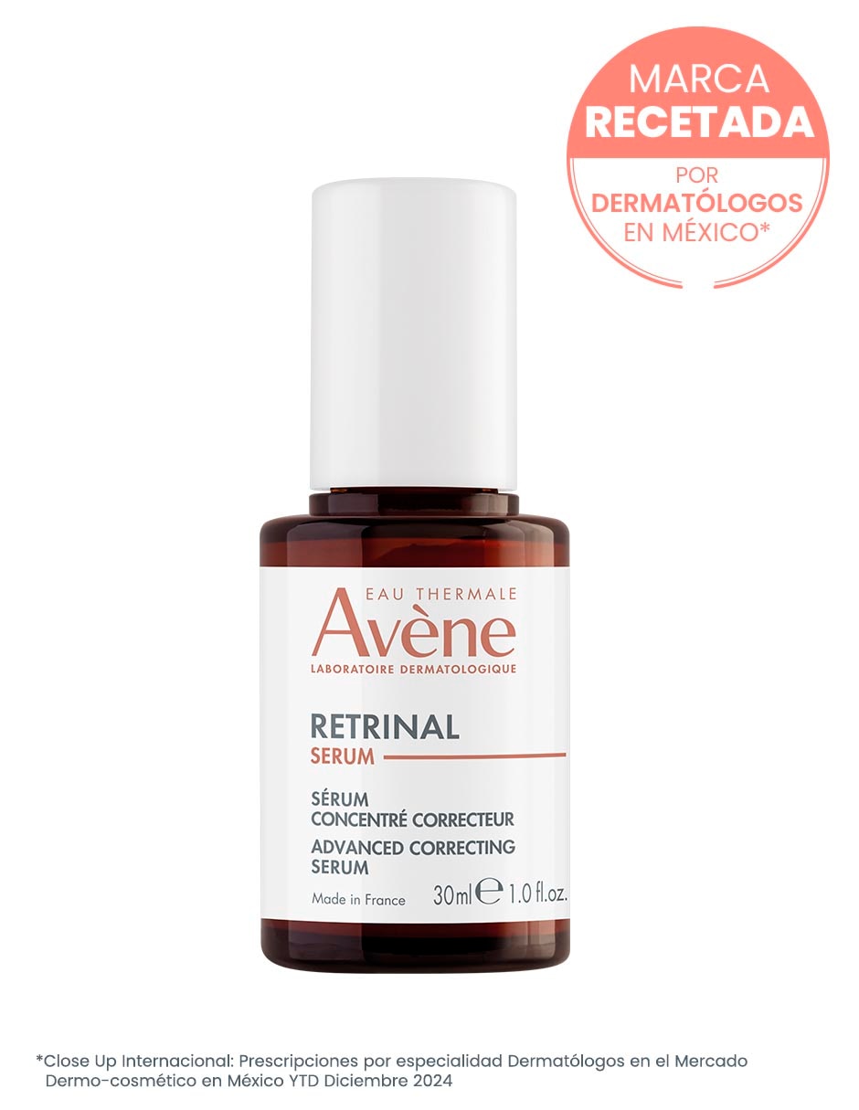 Sérum antiedad facial Antiarrugas con Bakuchiol, Niacinamida y Ácido Hialurónico 30 ml Avène Retrinal de piel seca 8