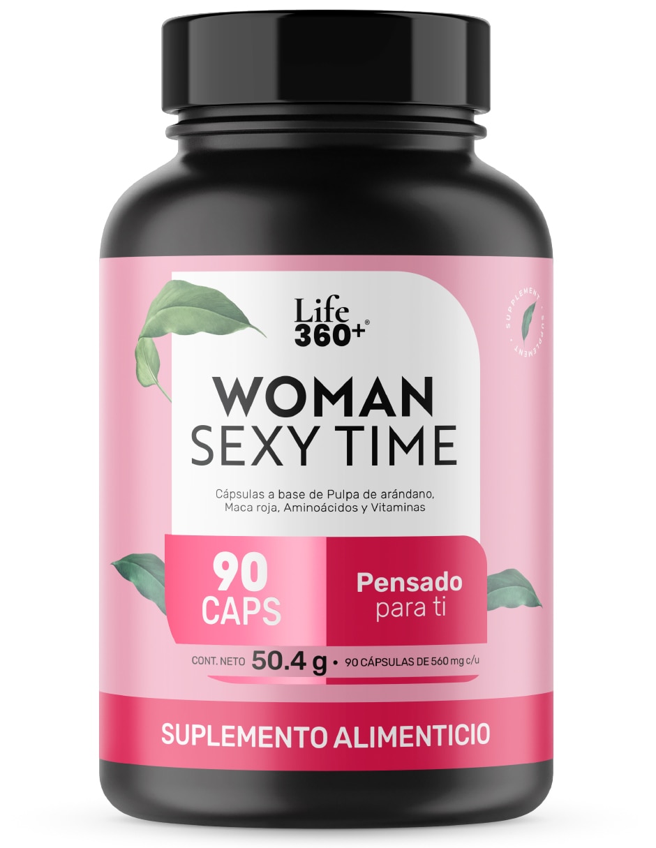 Women Sexy Time con maca de 90 cápsulas 1