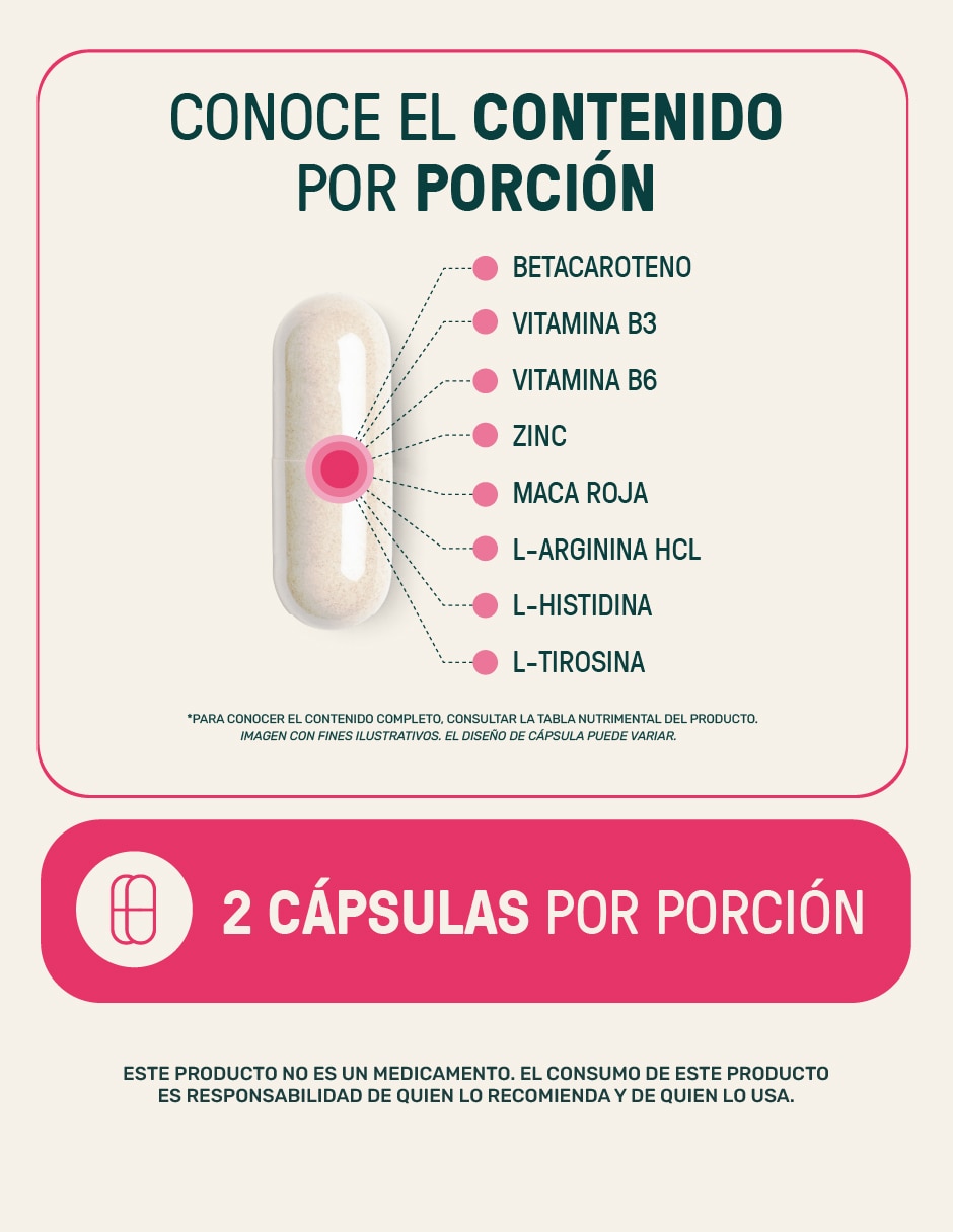 Women Sexy Time con maca de 90 cápsulas 3