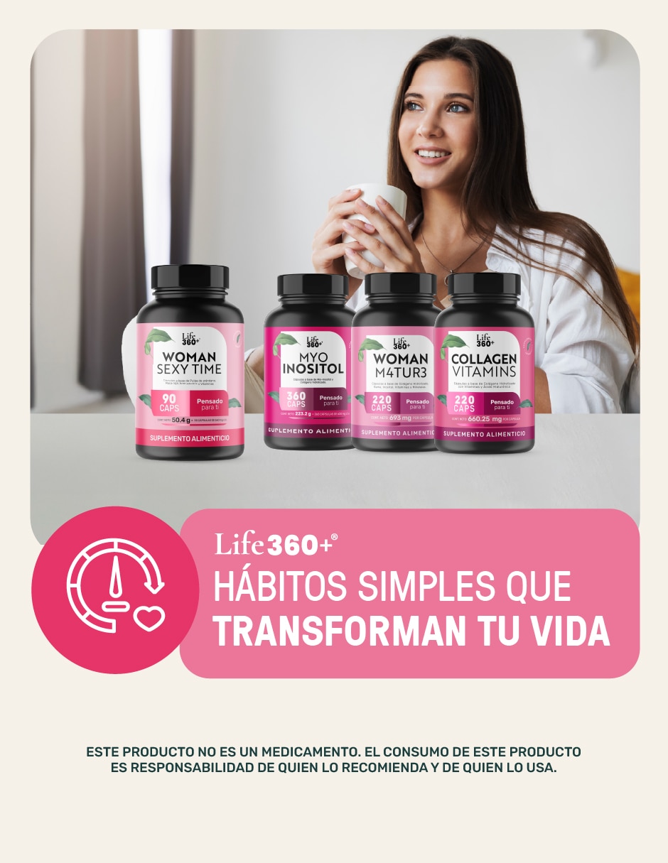 Women Sexy Time con maca de 90 cápsulas 8