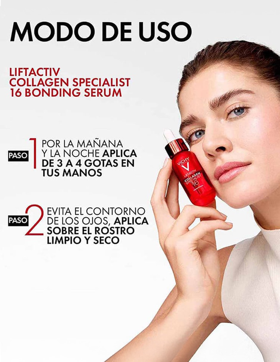 Sérum antiedad facial Collagen Specialist 16 Vichy Liftactiv todo tipo piel