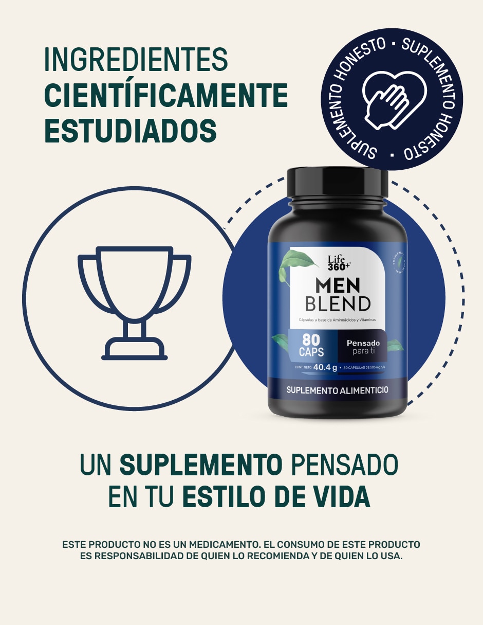 Multivitamínico para hombre de 80 cápsulas 4