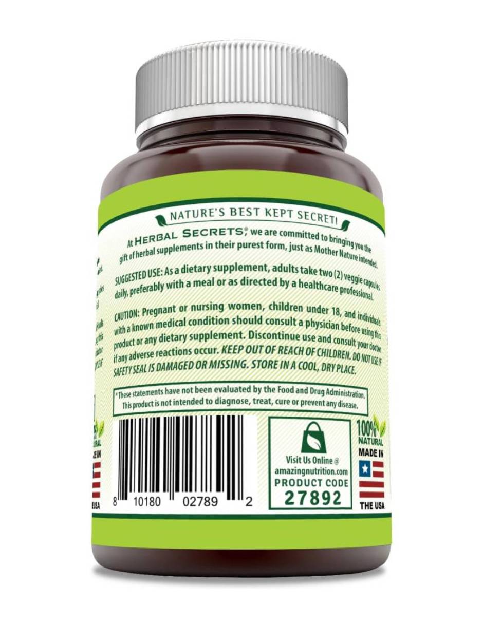 Holy Basil Herbal Secrets de 120 cápsulas