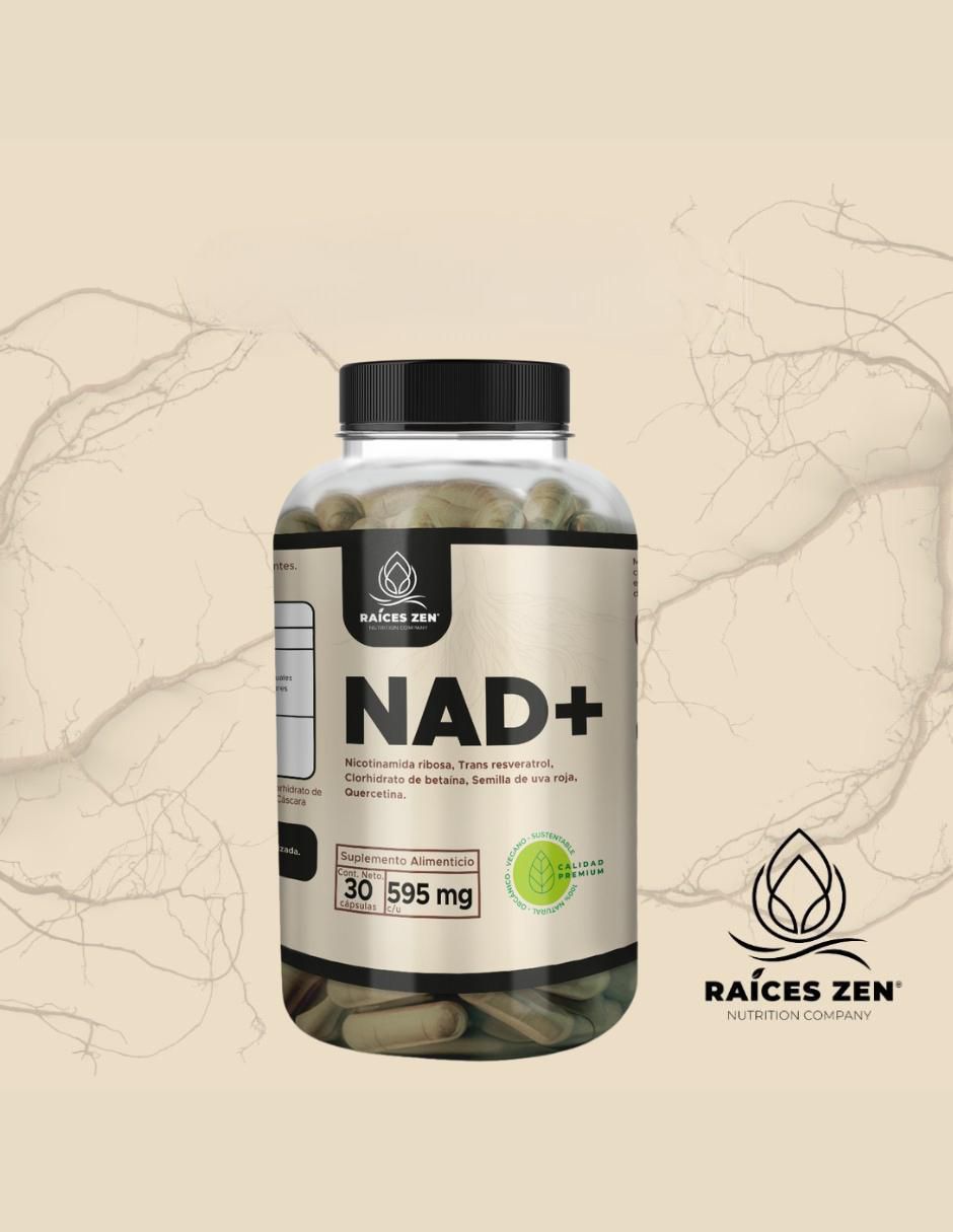 NAD+ Súper Premium con Resveratrol, Quercetina con ribósido de nicotinamida de 30 cápsulas 5