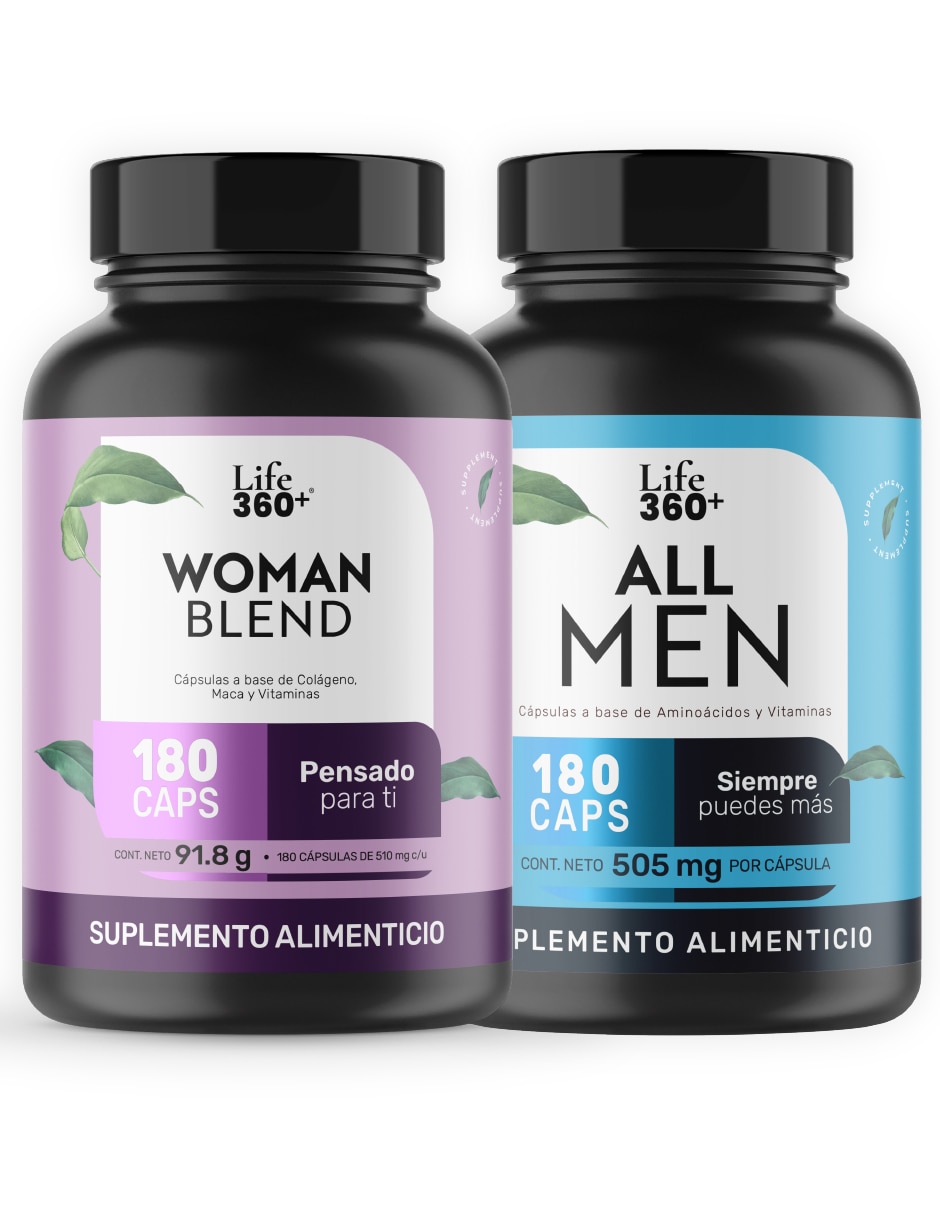 Kit de suplementos alimenticios L-Arginina y Maca Negra Kit de suplementos alimenticios L-Arginina y Maca Negra