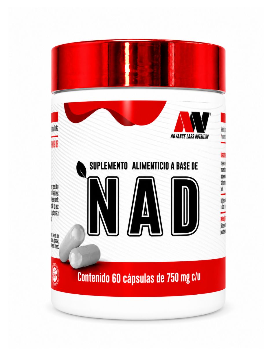 Suplementos alimenticios Nad con nad+ (nicotinamide adenine dinucleotide) 1