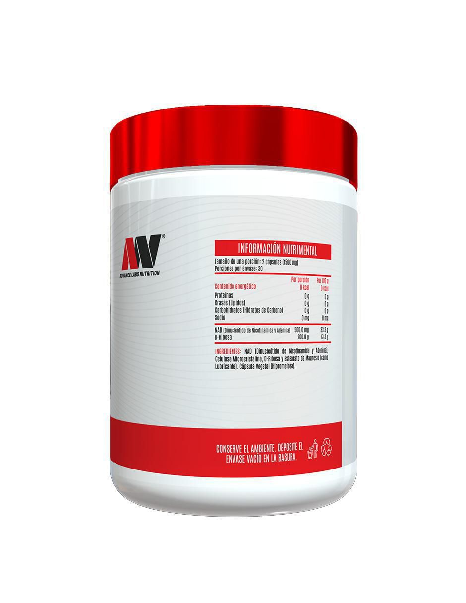 Suplementos alimenticios Nad con nad+ (nicotinamide adenine dinucleotide) 5