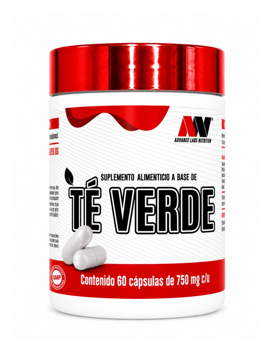 Suplementos alimenticios Té verde con cafeína 1