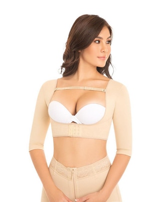 Faja postoperatoria con compresión alta para mujer