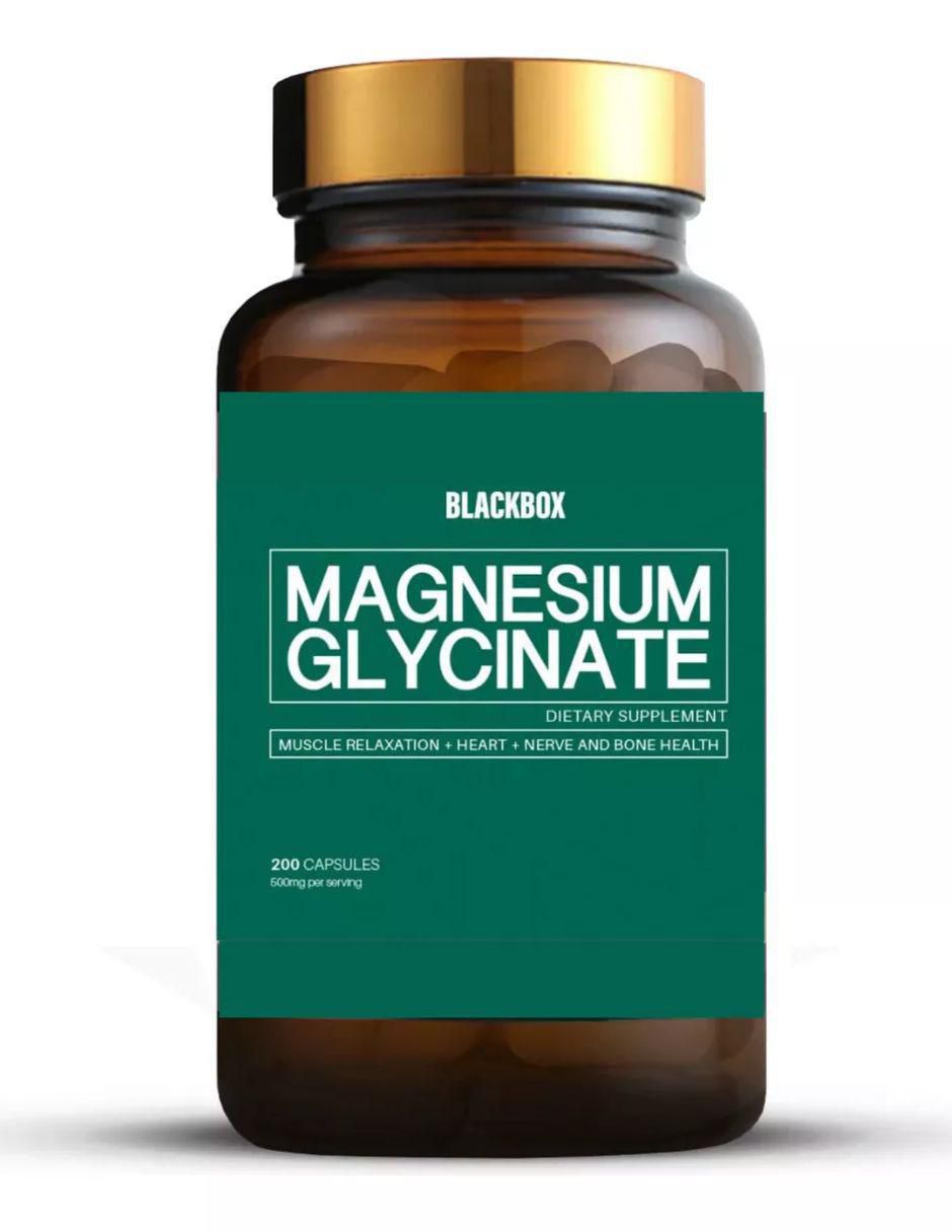 Magnesium Glycinate con glicinato de magnesio de 200 cápsulas Magnesium Glycinate con glicinato de magnesio de 200 cápsulas