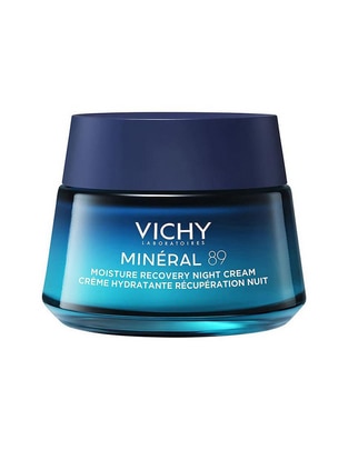Crema facial recomendada para hidratar de noche Minéral 89 con Melatonina Pura Vichy para todo tipo de piel