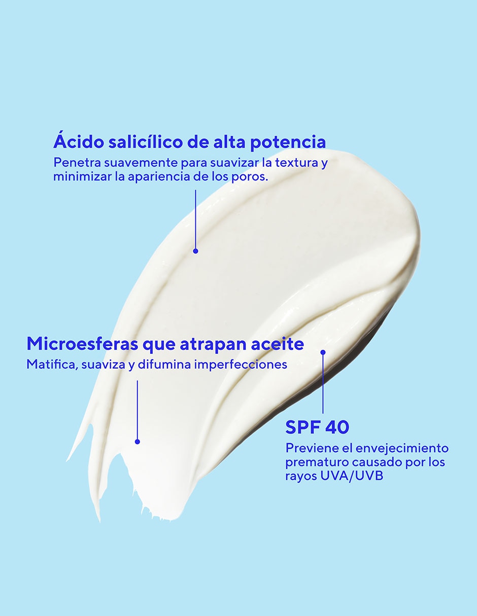 Protector solar FPS 40 Blemish Control 50 g 11