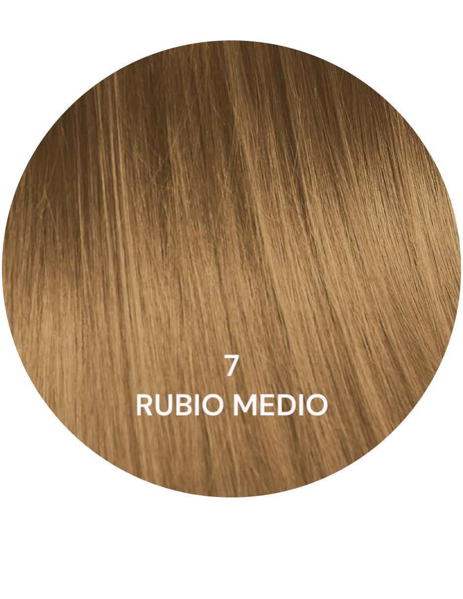 Tinte para cabello SeaColor tono 7 rubio medio