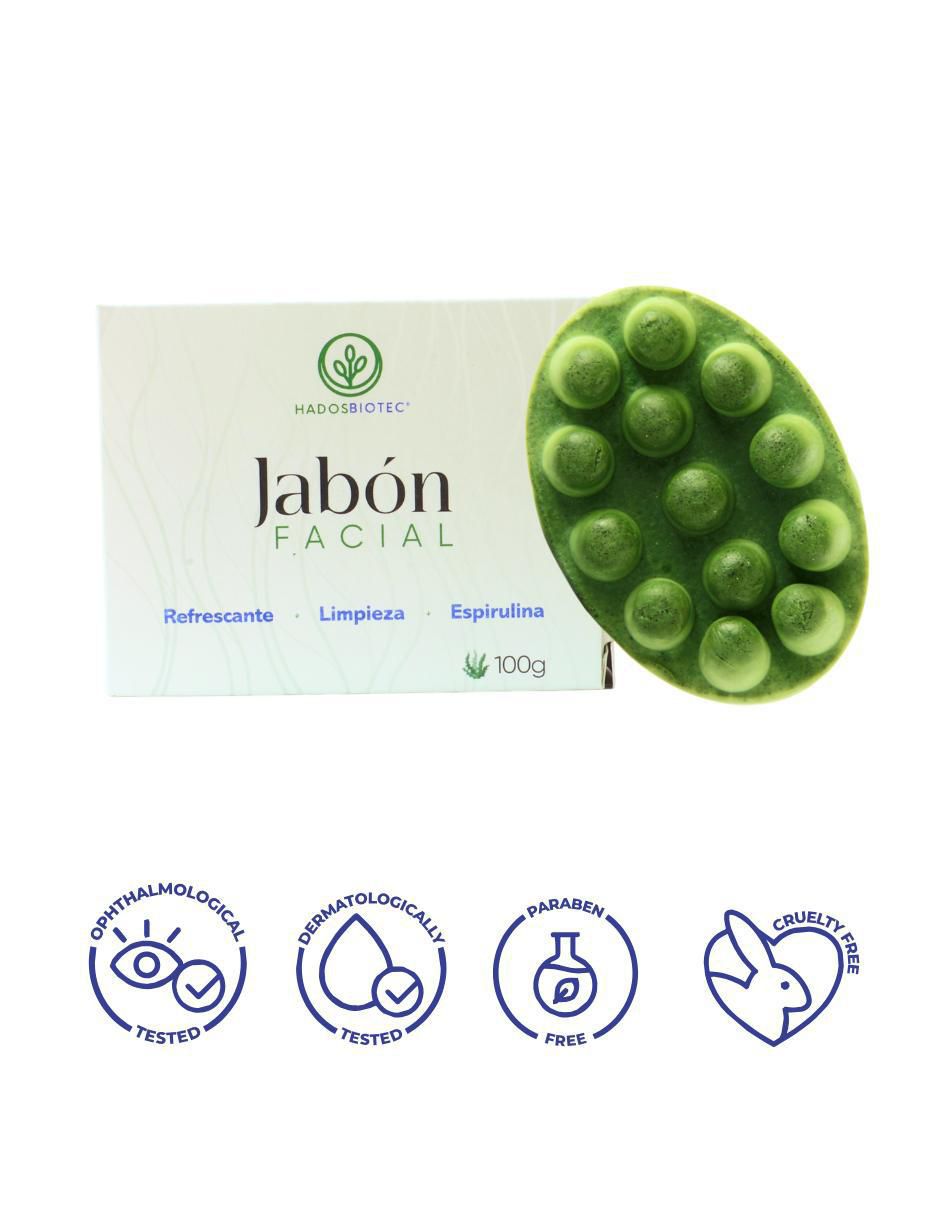 Jabón facial Base de Espirulina
