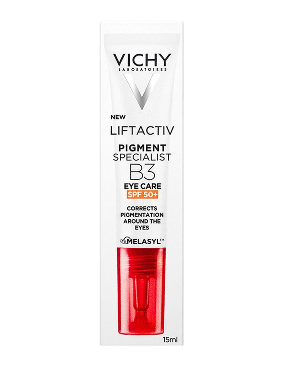 Crema para contorno de ojos recomendada para reducir manchas día y noche Vichy Liftactiv B3 Eyes Vichy todo tipo de piel 9