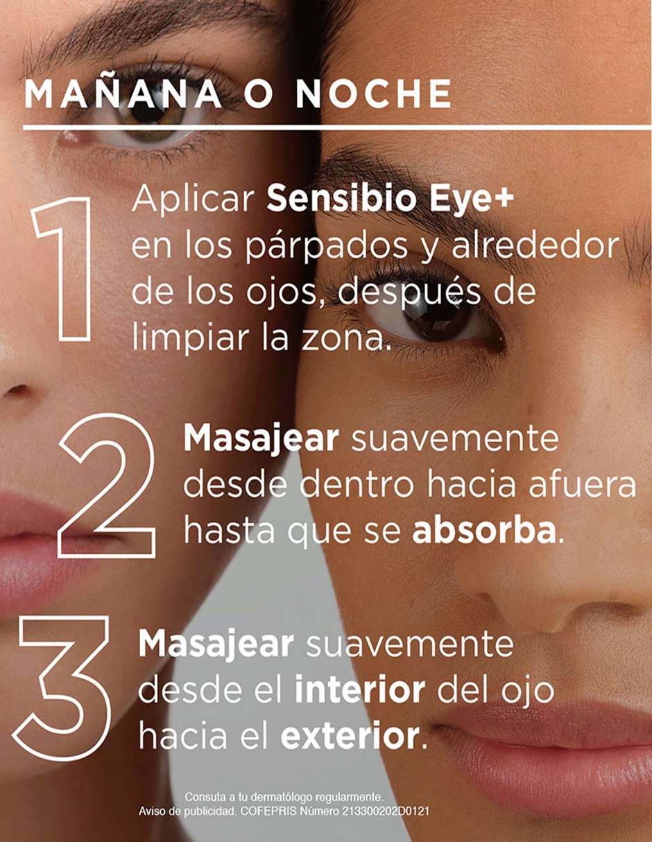 Crema para contorno de ojos recomendada para bolsas y ojeras de día y noche para piel sensible 5
