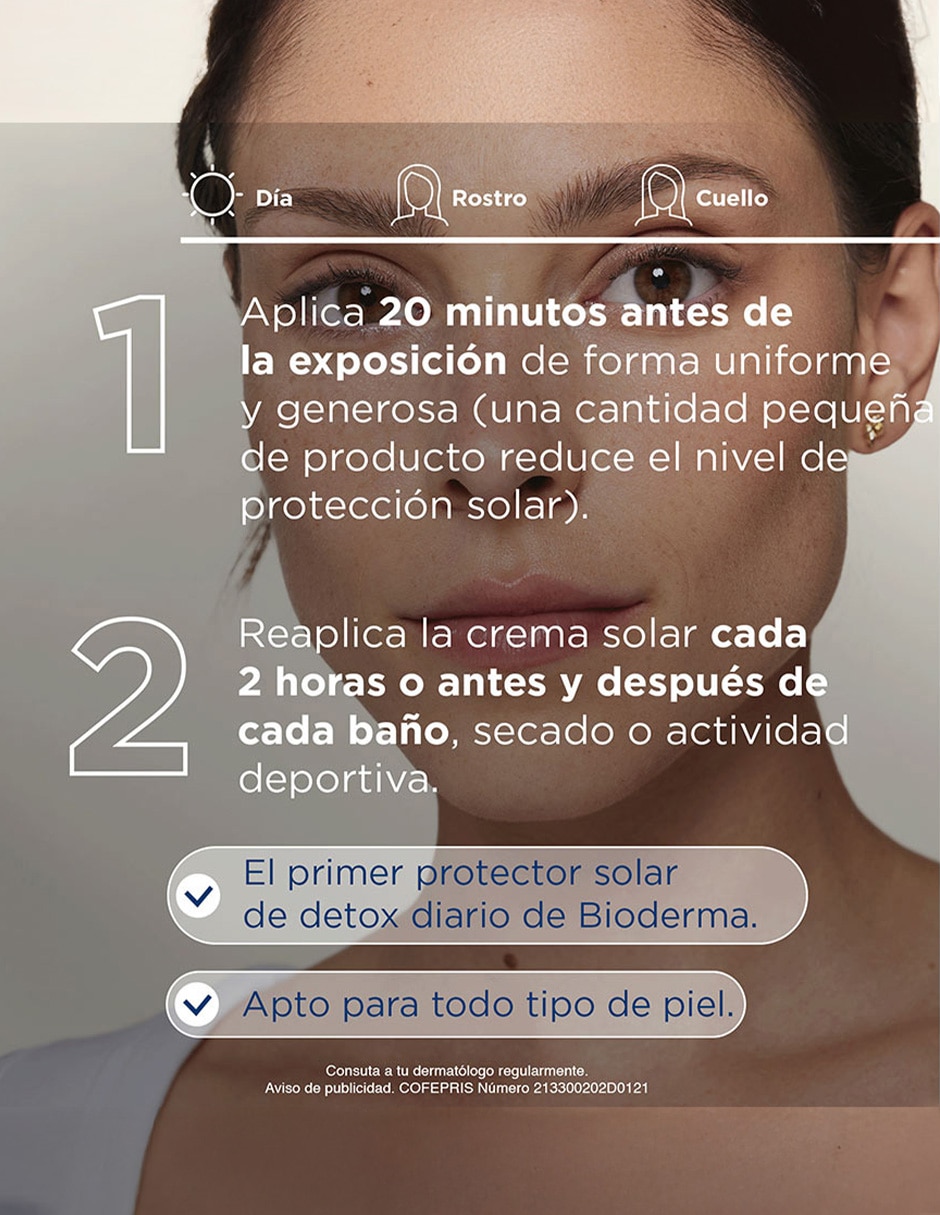 Protector solar FPS 50+ Photoderm Xdefense Ultra-Fluid Bioderma 40 ml