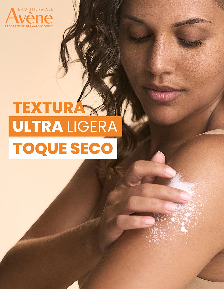 Protector solar FPS 50 Texture Innovation 100% invisible Eau Thermale 200 ml 9