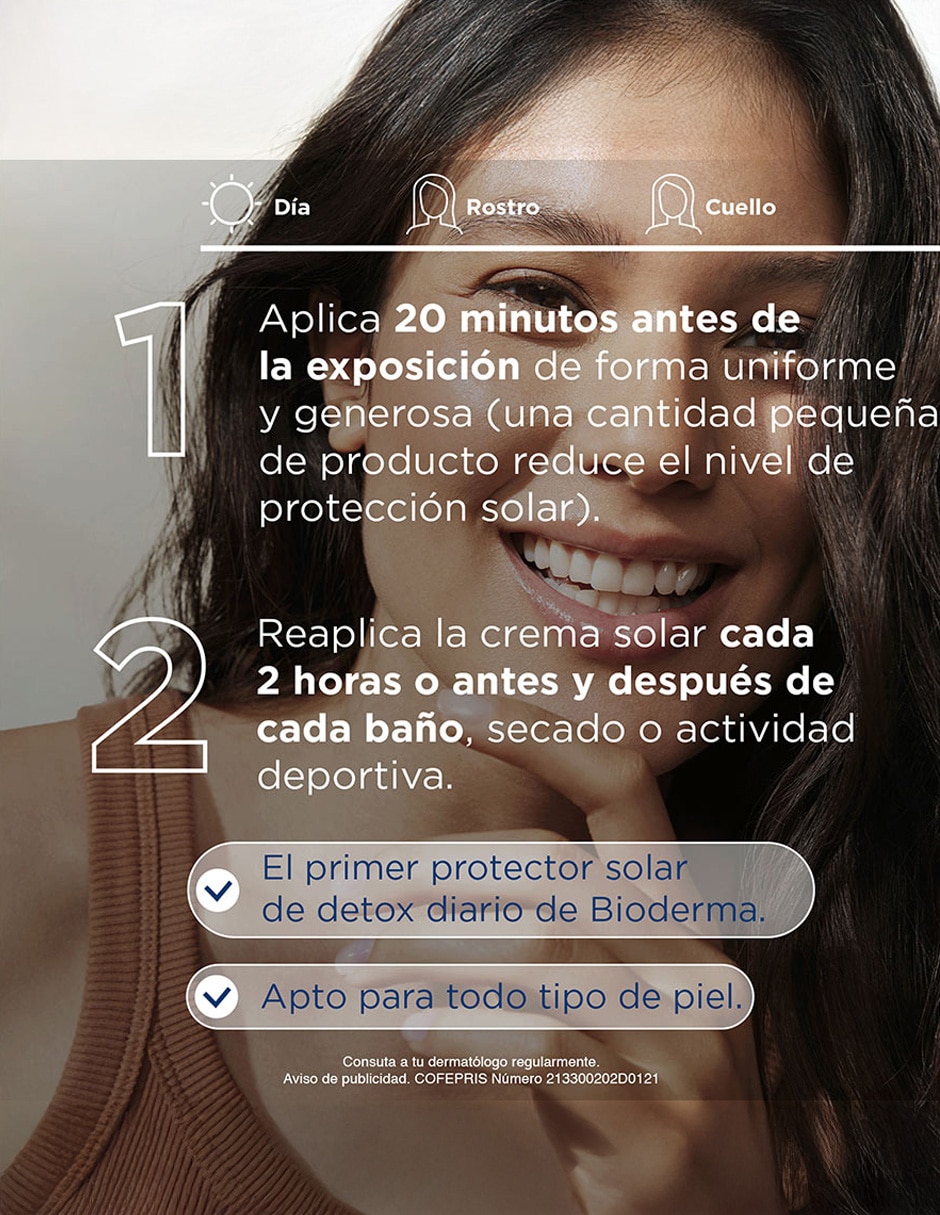 Protector solar FPS 50 Photoderm XDefense Dorado 03 Bioderma Photoderm 40 ml
