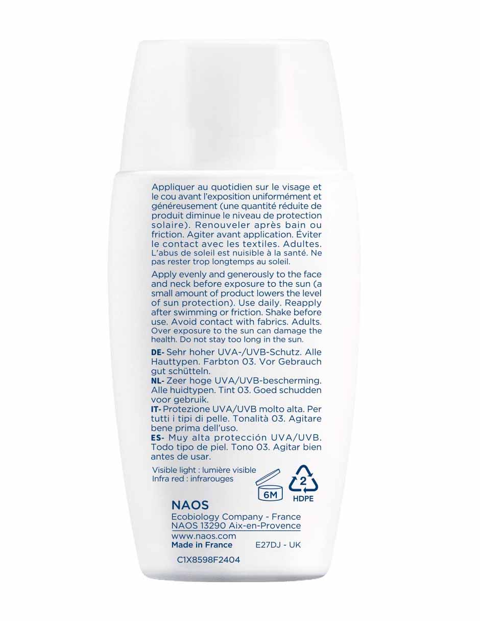 Protector solar FPS 50 Photoderm XDefense Dorado 03 Bioderma Photoderm 40 ml