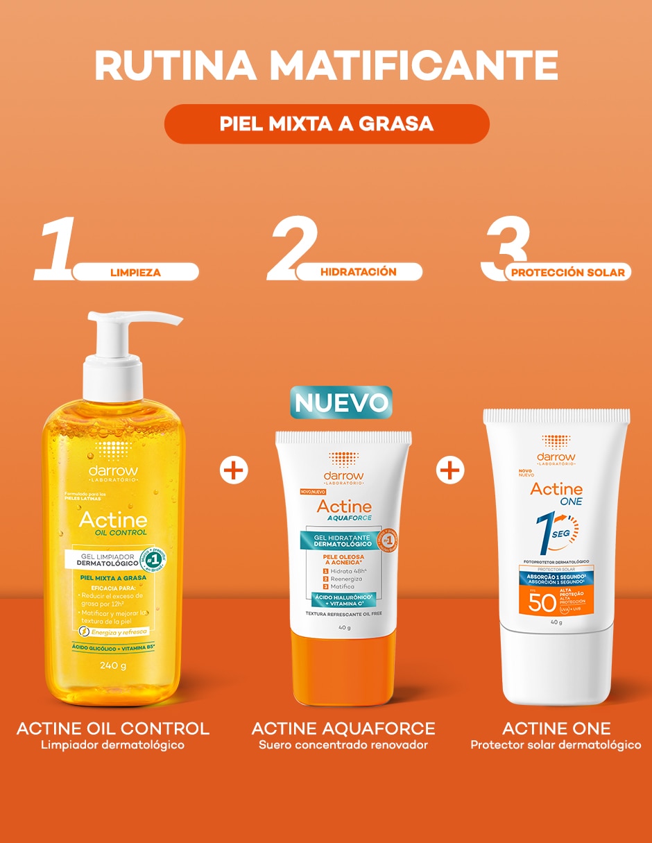 Crema facial recomendada para matificar e hidratar de día Gel hidratante 40 gr Darrow para piel mixta y grasa