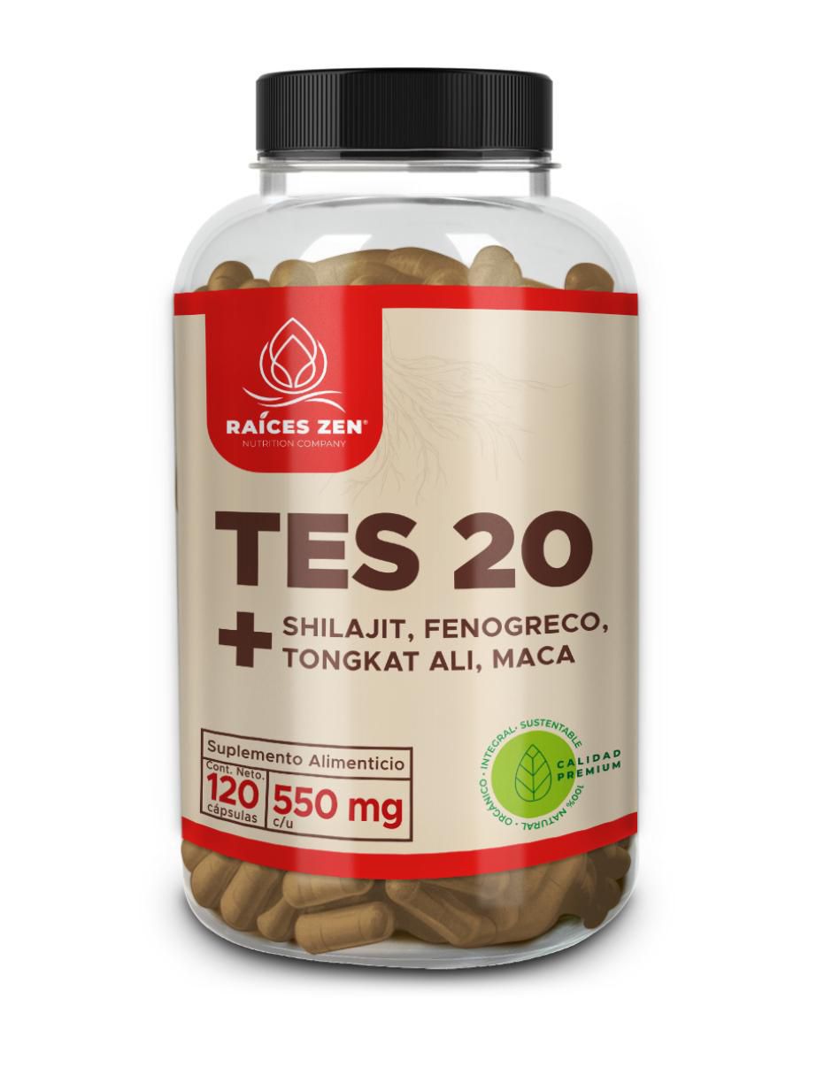 Tes 20+ Super Premium con maca de 120 cápsulas Tes 20+ Super Premium con maca de 120 cápsulas
