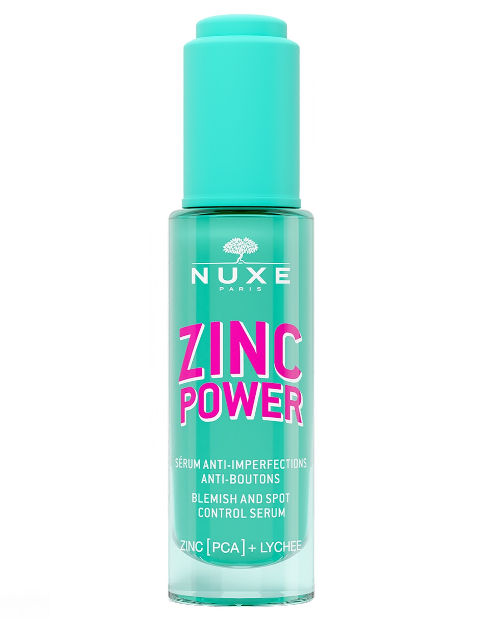 Sérum hidratante facial Anti-Imperfecciones y Anti-Granos Nuxe Zinc Power todo tipo piel