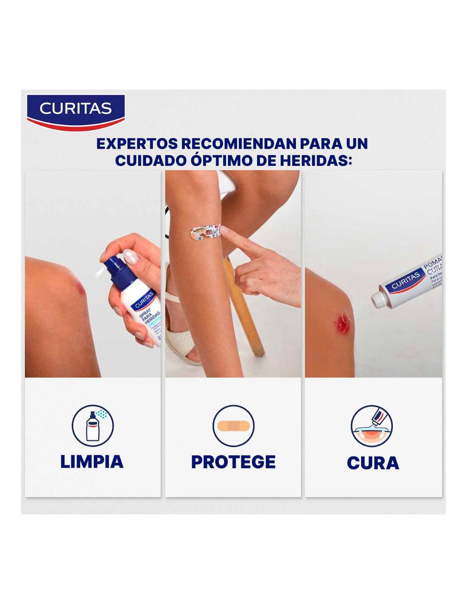 Bandas adhesivas curitas 10 piezas