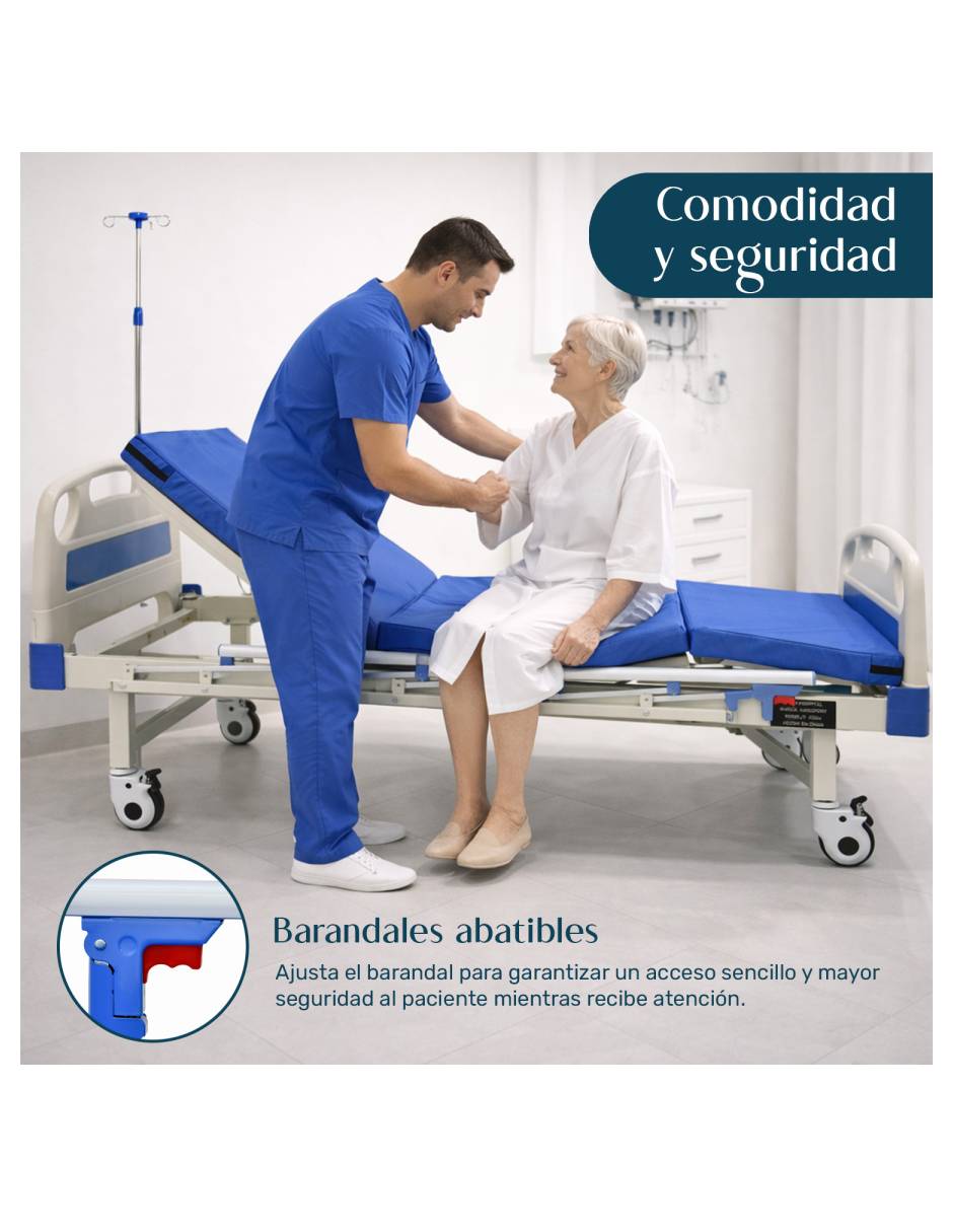 Cama de hospital Nanofort
