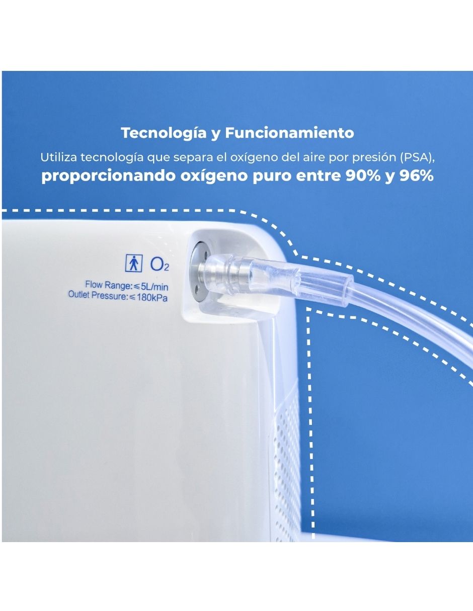 Concentrador de oxígeno 8F-2A
