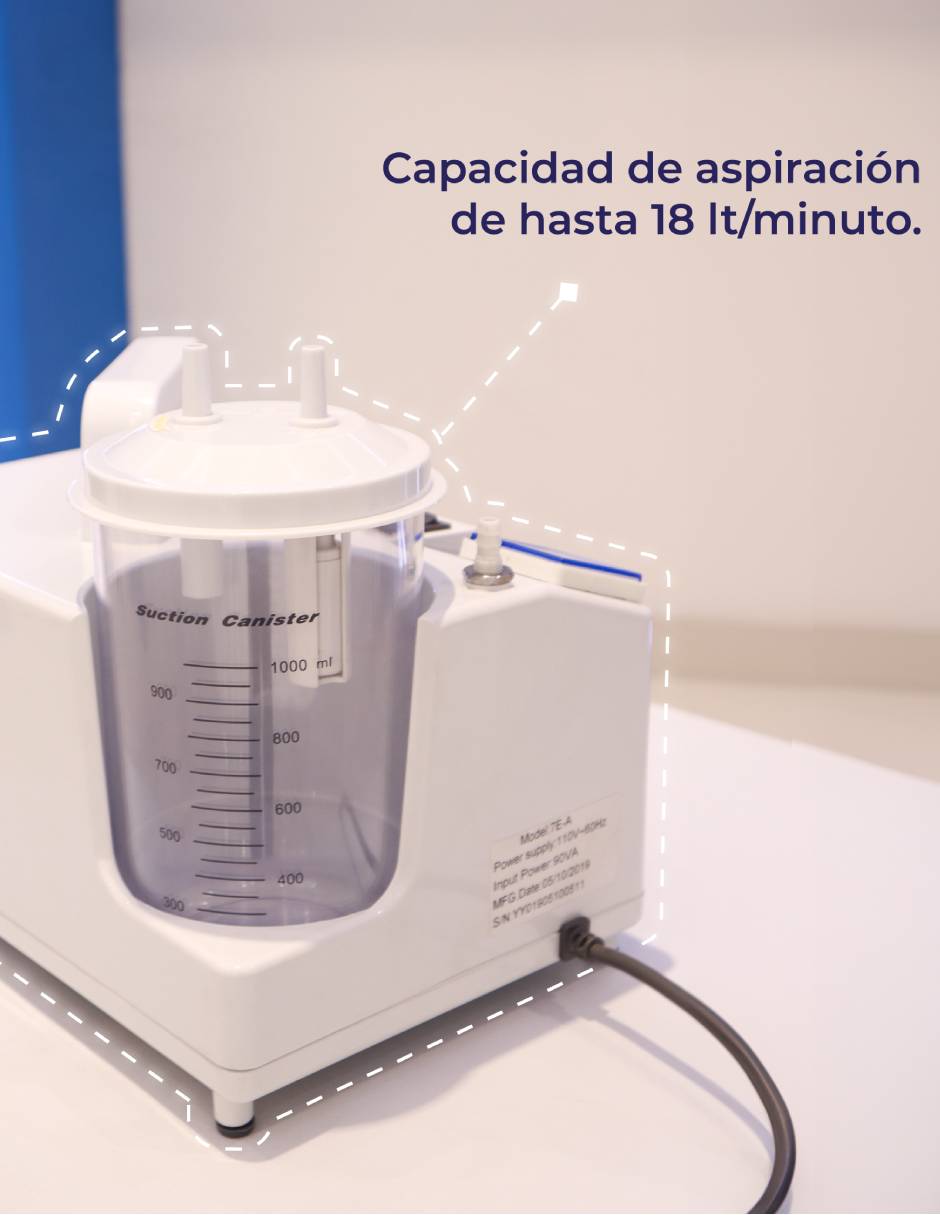 Equipo médico Handy con 8 piezas