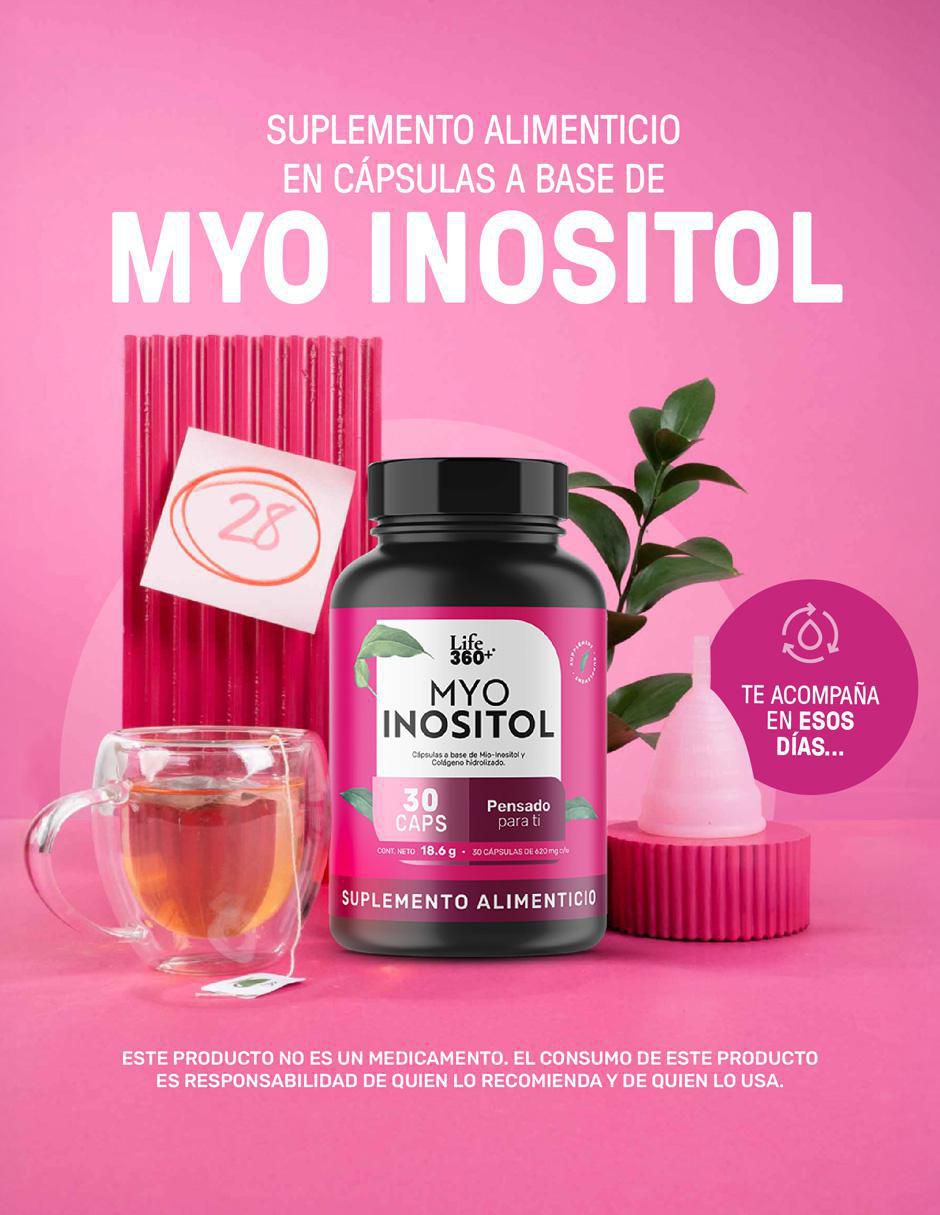 Myo Inositol Life 360+ con Inositol con inositol 2