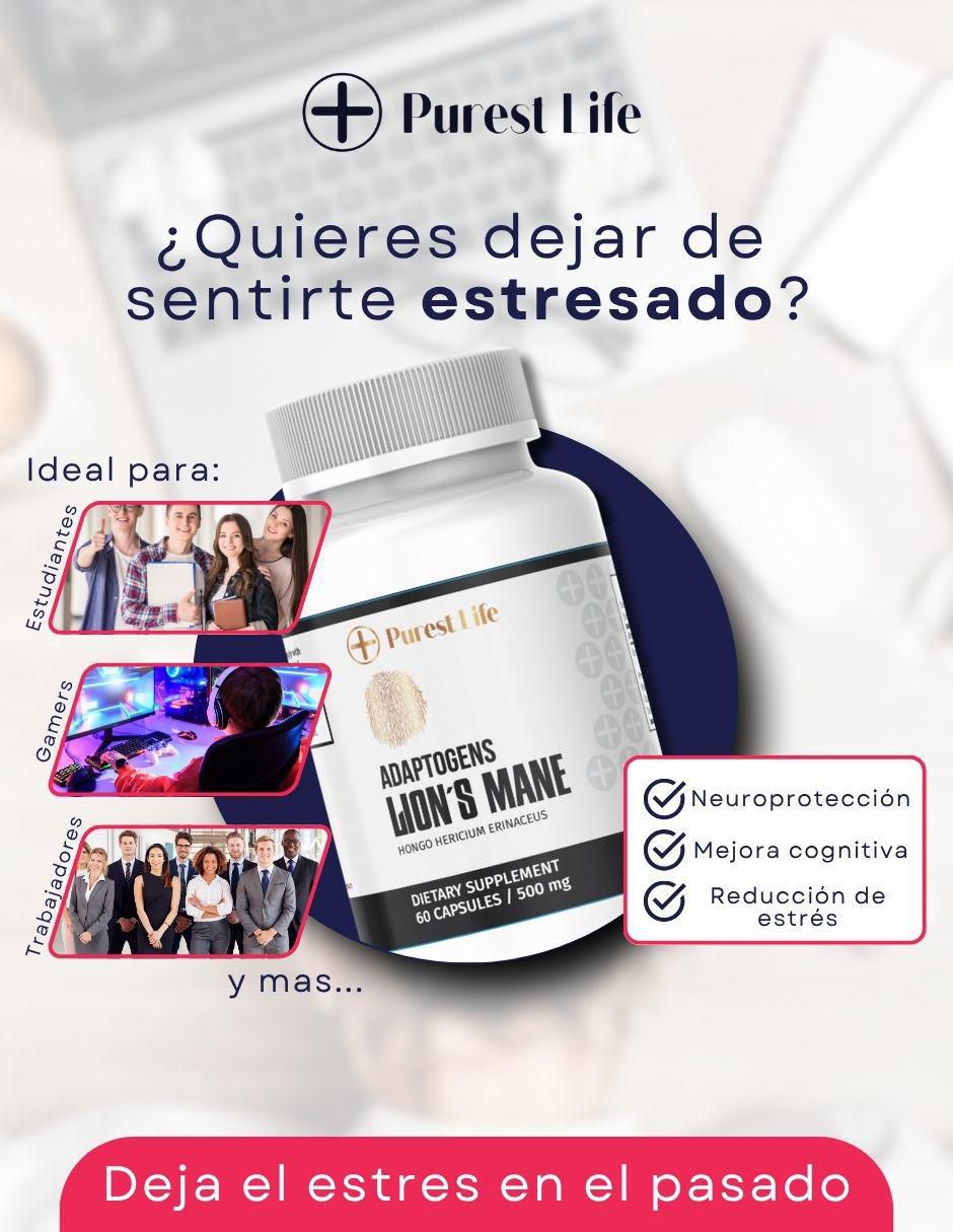 Lion’s Mane vitamina cápsulas 7