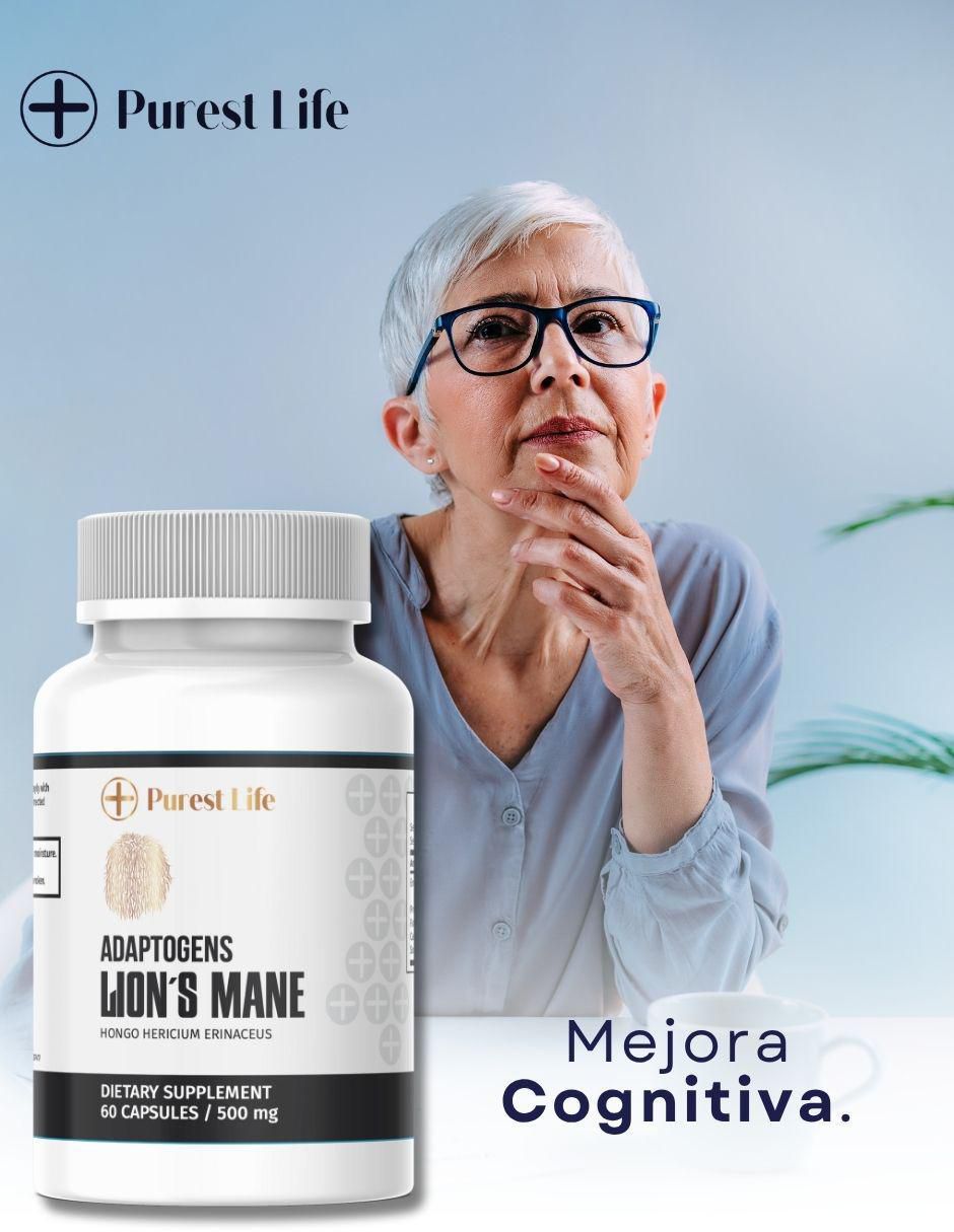 Lion’s Mane vitamina cápsulas 10