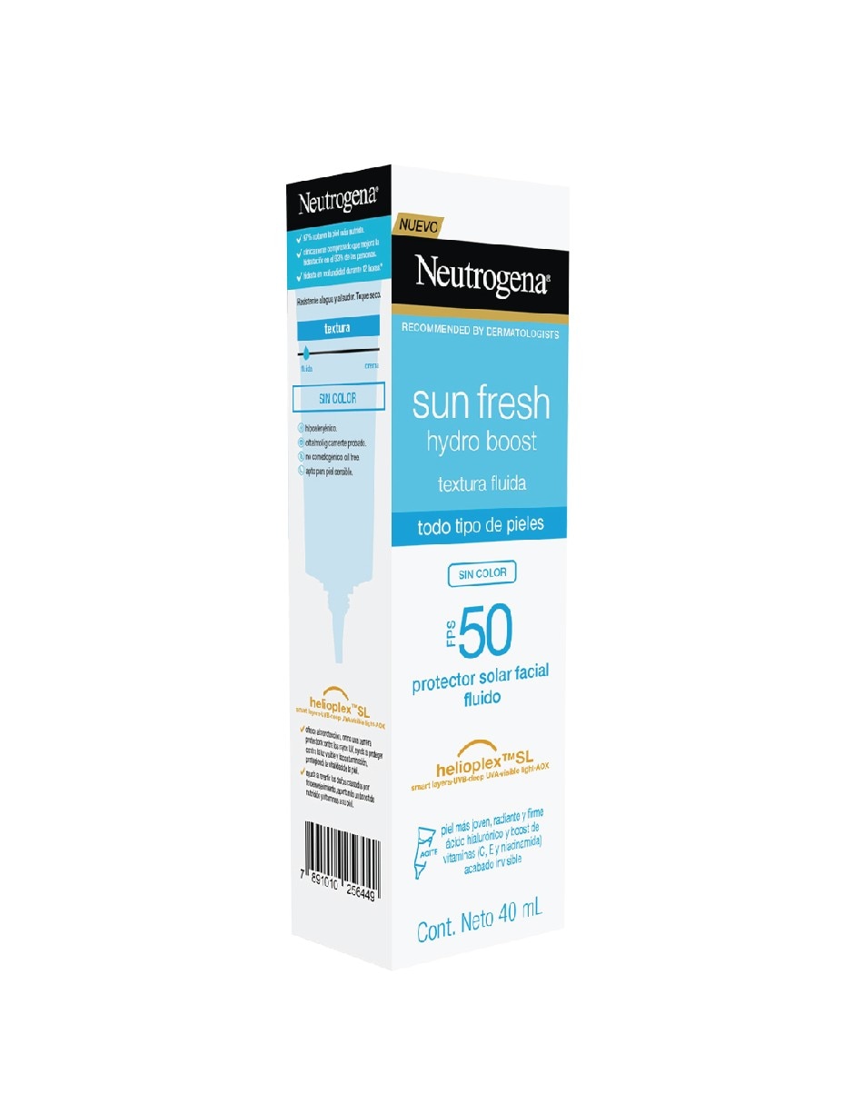 Protector solar FPS 50+ Sun Fresh Hydro Boost 40 ml 5