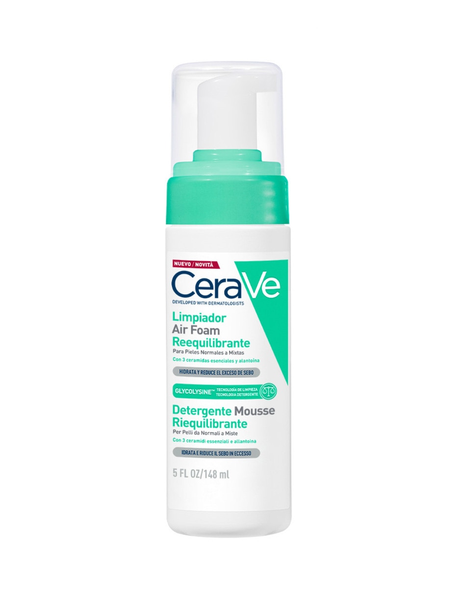 Set limpiador facial Air Foam Reequilibrante Hydrating Cleanser para hidratar 1