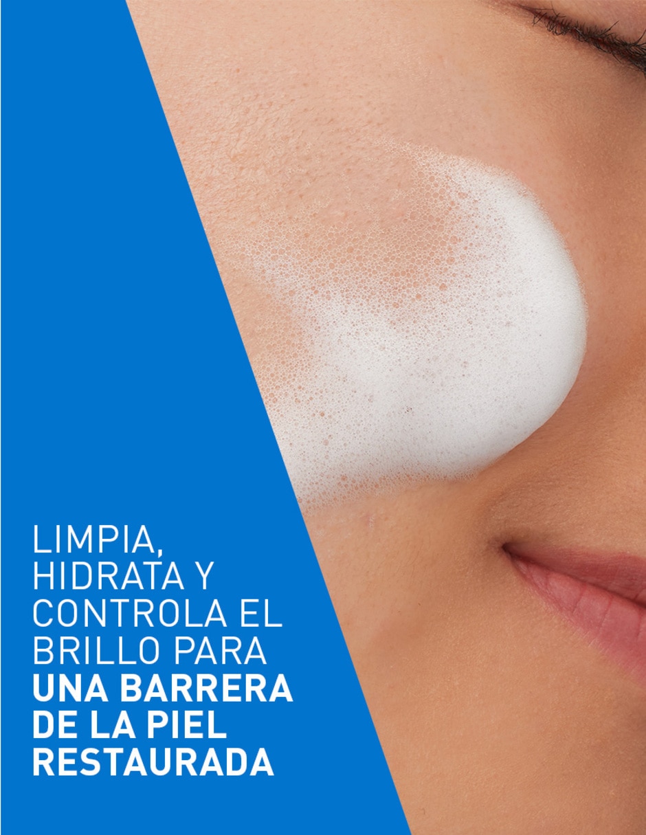 Set limpiador facial Air Foam Reequilibrante Hydrating Cleanser para hidratar 8