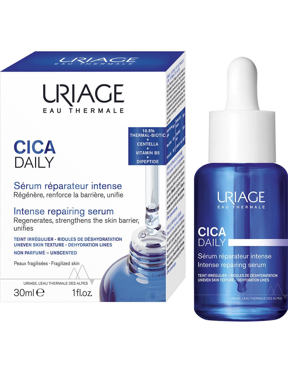 Sérum facial Reparador Intenso Uriage Cica Daily todo tipo de piel