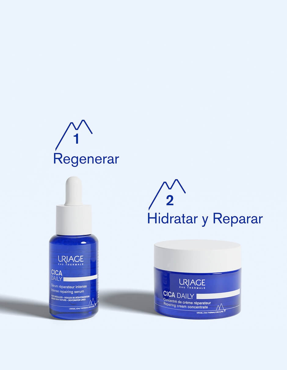 Sérum facial Reparador Intenso Uriage Cica Daily todo tipo de piel