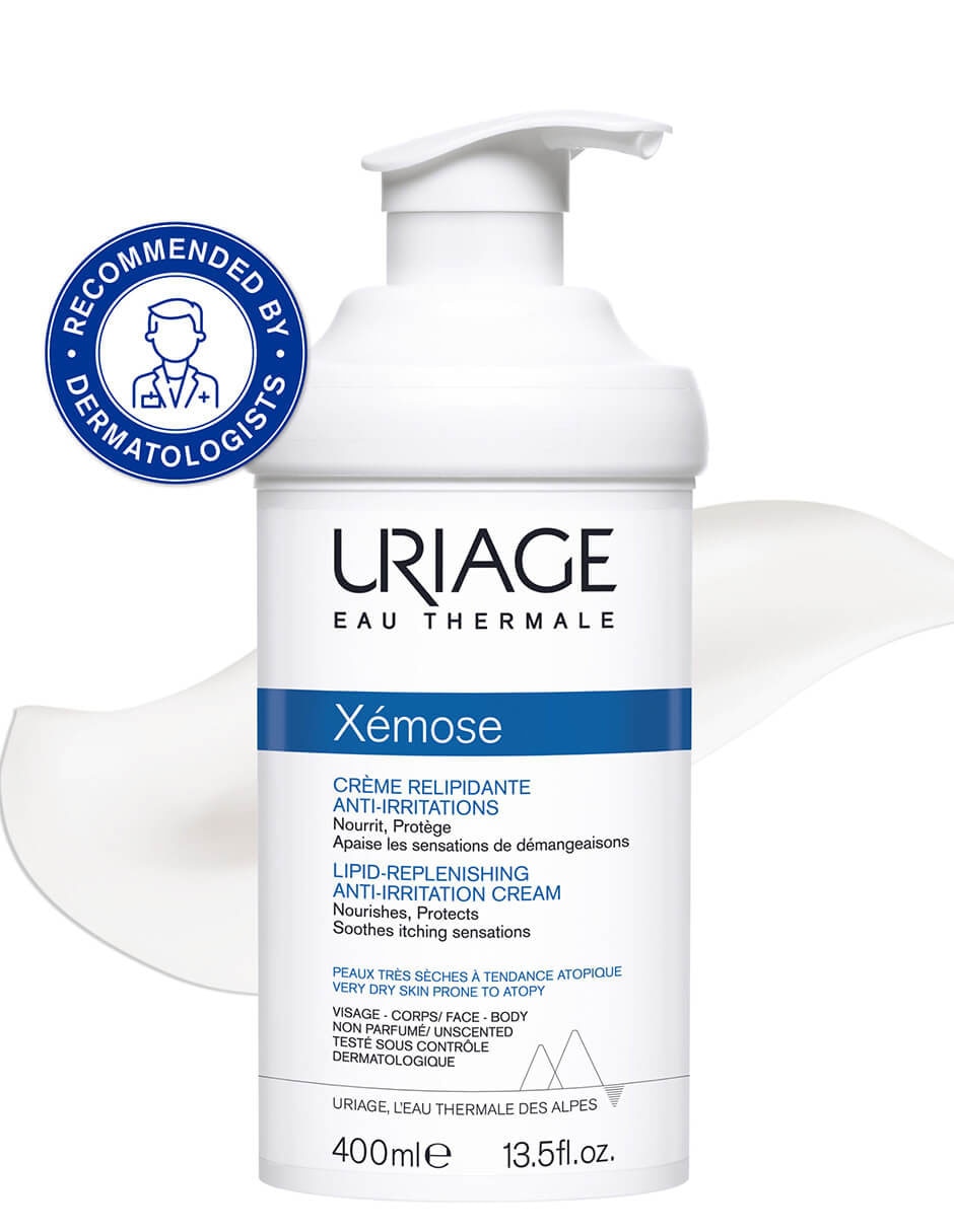 Crema para cuerpo y manos recomendada para hidratar de día y noche Xémose para todo tipo piel