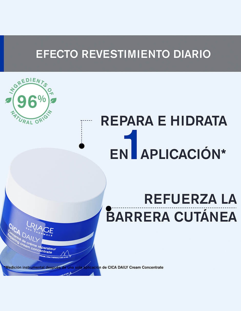 Crema facial recomendada para calmar y regenerar la piel de día y noche Cica Daily para piel sensible 4