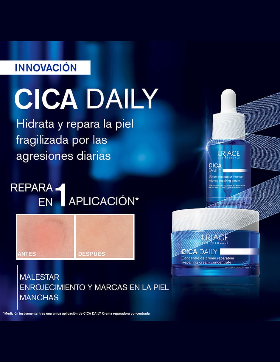 Crema facial recomendada para calmar y regenerar la piel de día y noche Cica Daily para piel sensible 5