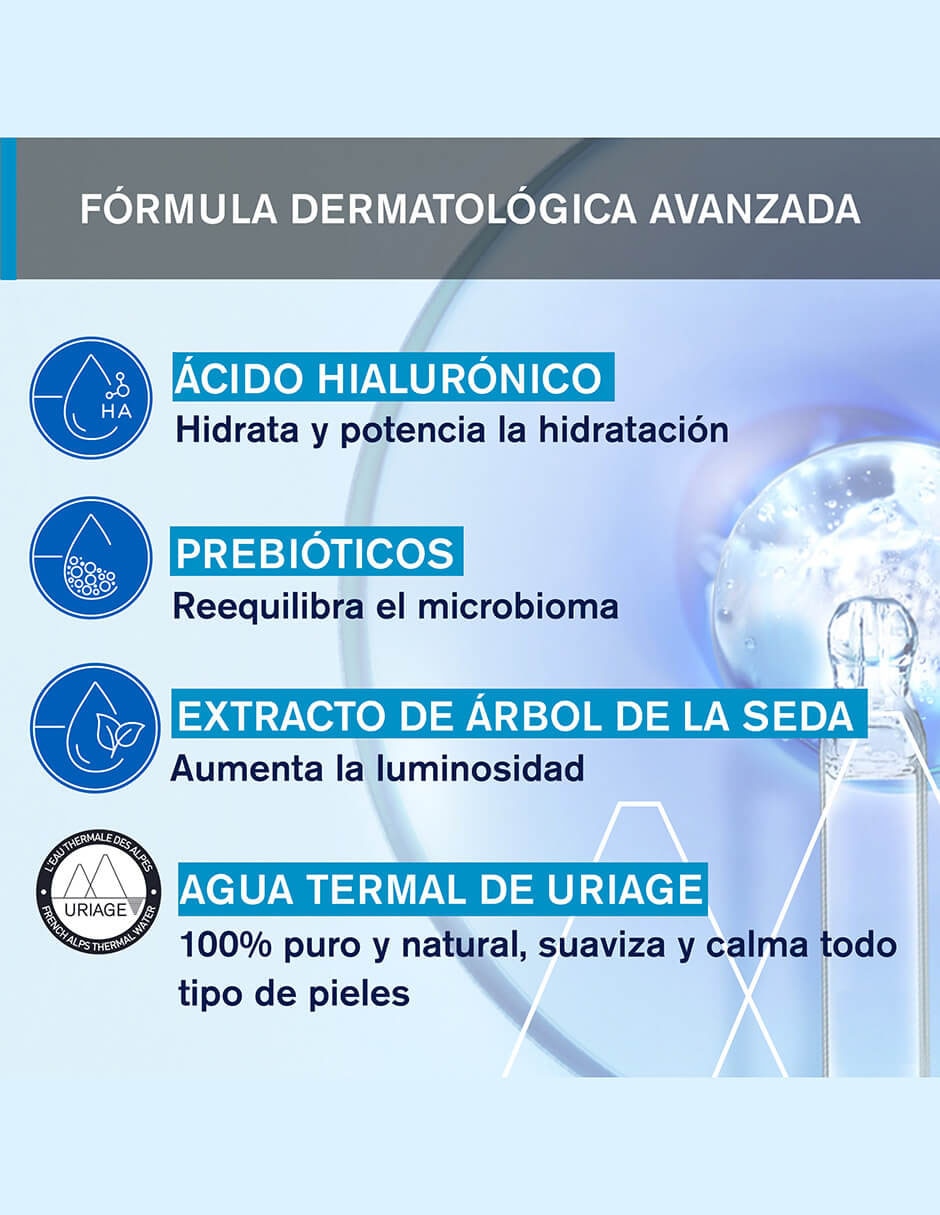 Gel para rostro hidratante Eau Thermale Uriage