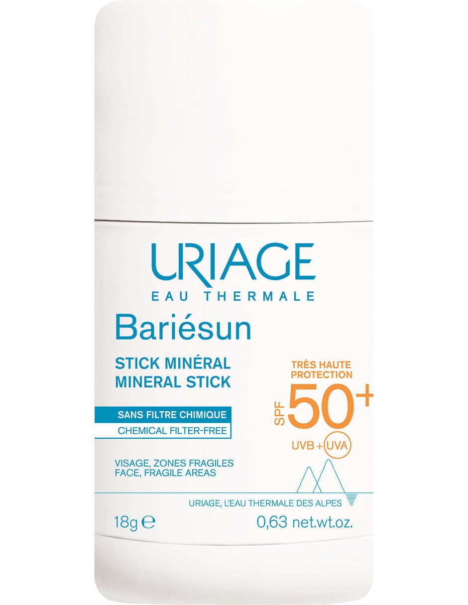 Protector solar FPS 50+ stick mineral Uriage bariésun 19 g