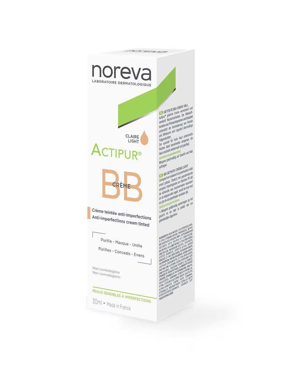 Set de crema facial recomendada para acné de día Actipur BB Cream Light Anti-Imperfecciones para piel sensible 3