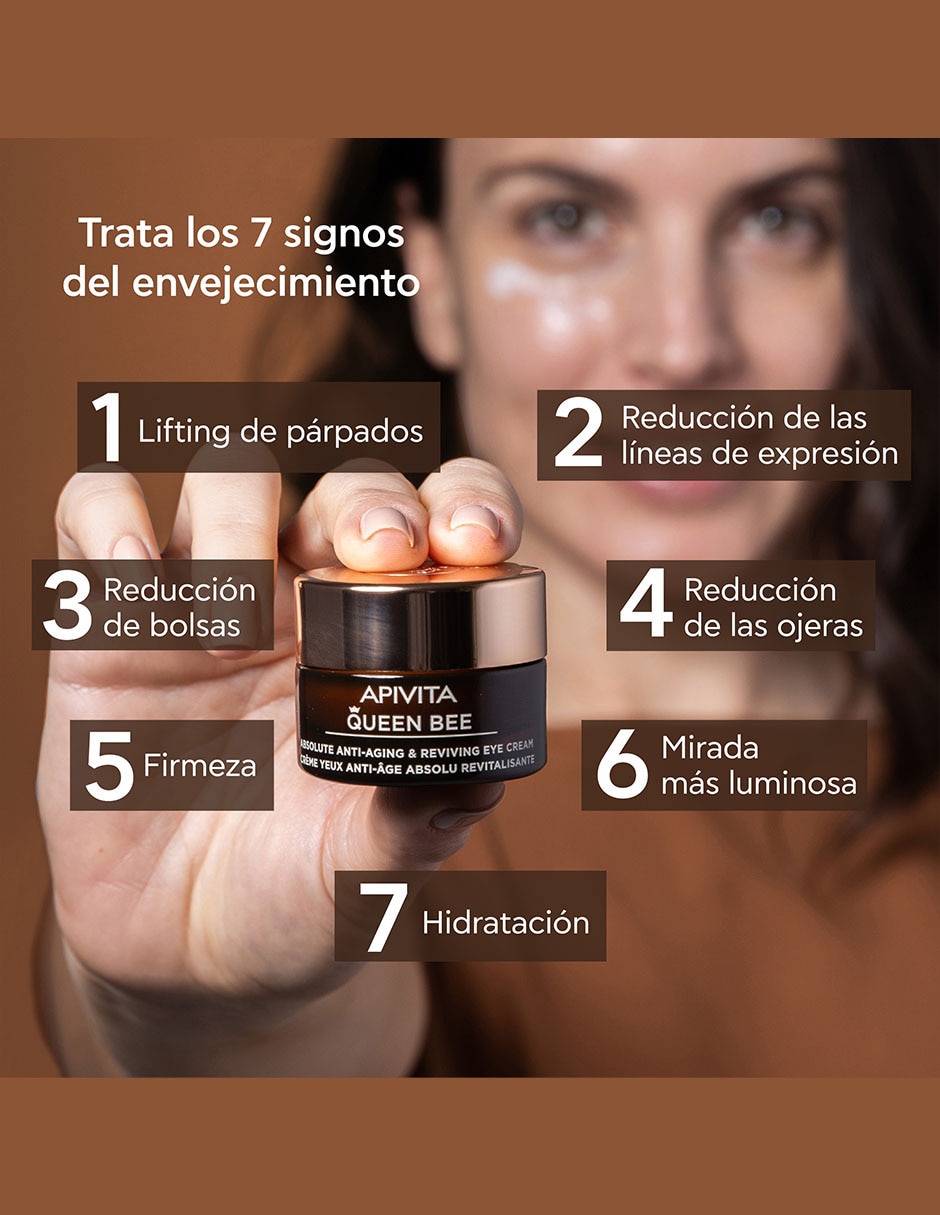 Crema para contorno de ojos recomendada para revitalizar de día y noche para todo tipo piel 7